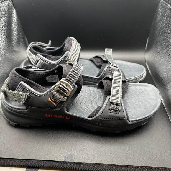 Merrell Choprock Strap Style Sandals J48793 Black Gorpcore Hiking Grunge Size 13 - Picture 2 of 7